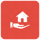 پیش‌نمایش فایل home-protection-10 از پک مربع گرد گلیف های املاک
