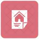پیش‌نمایش فایل home-document-16 از پک مربع گرد گلیف های املاک