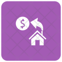 پیش‌نمایش فایل home-on-rent از پک مربع گرد گلیف های املاک
