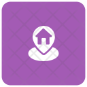 پیش‌نمایش فایل location-1486 از پک مربع گرد گلیف های املاک