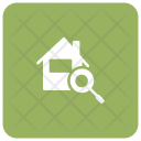پیش‌نمایش فایل search-home-23 از پک مربع گرد گلیف های املاک