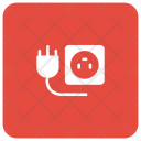 پیش‌نمایش فایل electric-socket از پک مربع گرد گلیف های املاک