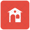 پیش‌نمایش فایل home-1170 از پک مربع گرد گلیف های املاک