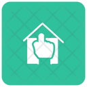 پیش‌نمایش فایل home-1172 از پک مربع گرد گلیف های املاک