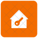 پیش‌نمایش فایل home-access-3 از پک مربع گرد گلیف های املاک