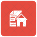 پیش‌نمایش فایل home-contract-4 از پک مربع گرد گلیف های املاک