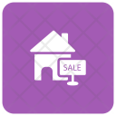 پیش‌نمایش فایل home-on-sale از پک مربع گرد گلیف های املاک