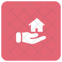 پیش‌نمایش فایل handover-home-3 از پک مربع گرد گلیف های املاک