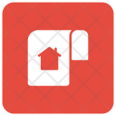 پیش‌نمایش فایل home-document-20 از پک مربع گرد گلیف های املاک