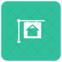 پیش‌نمایش فایل house-1192 از پک مربع گرد گلیف های املاک