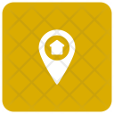 پیش‌نمایش فایل location-pin-99 از پک مربع گرد گلیف های املاک