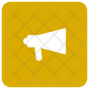 پیش‌نمایش فایل megaphone-417 از پک مربع گرد گلیف های املاک