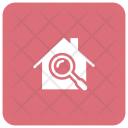 پیش‌نمایش فایل search-home-24 از پک مربع گرد گلیف های املاک