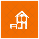 پیش‌نمایش فایل home-1181 از پک مربع گلیف های املاک