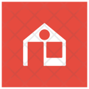 پیش‌نمایش فایل home-1183 از پک مربع گلیف های املاک