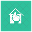پیش‌نمایش فایل home-1187 از پک مربع گلیف های املاک