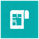 پیش‌نمایش فایل home-document-21 از پک مربع گلیف های املاک
