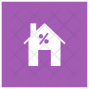 پیش‌نمایش فایل home-on-discount از پک مربع گلیف های املاک