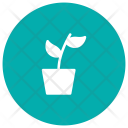 پیش‌نمایش فایل plant-336 از پک طبیعت و محیط زیست گلیف دایره