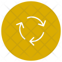 پیش‌نمایش فایل recycle-286 از پک طبیعت و محیط زیست گلیف دایره