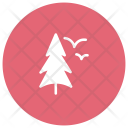 پیش‌نمایش فایل tree-664 از پک طبیعت و محیط زیست گلیف دایره