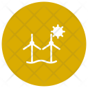 پیش‌نمایش فایل windmill-175 از پک طبیعت و محیط زیست گلیف دایره