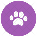 پیش‌نمایش فایل animal-footstep از پک طبیعت و محیط زیست گلیف دایره