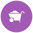 پیش‌نمایش فایل handbarrow از پک طبیعت و محیط زیست گلیف دایره