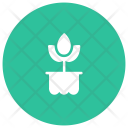 پیش‌نمایش فایل plant-338 از پک طبیعت و محیط زیست گلیف دایره
