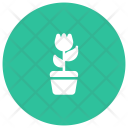 پیش‌نمایش فایل plant-344 از پک طبیعت و محیط زیست گلیف دایره