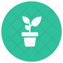 پیش‌نمایش فایل plant-345 از پک طبیعت و محیط زیست گلیف دایره