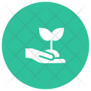 پیش‌نمایش فایل save-plant-3 از پک طبیعت و محیط زیست گلیف دایره