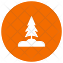 پیش‌نمایش فایل tree-673 از پک طبیعت و محیط زیست گلیف دایره