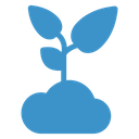 پیش‌نمایش فایل plant-351 از پک طبیعت و محیط زیست آبی مشکی