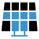 پیش‌نمایش فایل solar-panel-22 از پک طبیعت و محیط زیست آبی مشکی