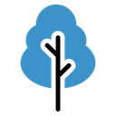 پیش‌نمایش فایل tree-690 از پک طبیعت و محیط زیست آبی مشکی