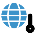 پیش‌نمایش فایل world-thermometer از پک طبیعت و محیط زیست آبی مشکی