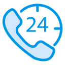 پیش‌نمایش فایل 24-hour-call-services-2 از پک آیکون های بامزه املاک