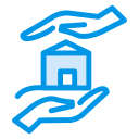 پیش‌نمایش فایل secure-home-6 از پک آیکون های بامزه املاک