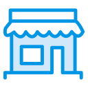 پیش‌نمایش فایل shop-424 از پک آیکون های بامزه املاک