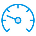 پیش‌نمایش فایل speedometer-96 از پک آیکون های بامزه املاک