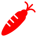 پیش‌نمایش فایل carrot-223 از پک طبیعت و محیط زیست قرمز مشکی