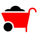 پیش‌نمایش فایل handbarrow-1 از پک طبیعت و محیط زیست قرمز مشکی
