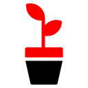 پیش‌نمایش فایل plant-358 از پک طبیعت و محیط زیست قرمز مشکی
