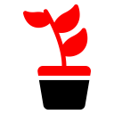 پیش‌نمایش فایل plant-362 از پک طبیعت و محیط زیست قرمز مشکی