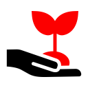 پیش‌نمایش فایل save-plant-7 از پک طبیعت و محیط زیست قرمز مشکی