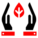 پیش‌نمایش فایل save-tree-8 از پک طبیعت و محیط زیست قرمز مشکی