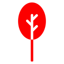 پیش‌نمایش فایل tree-696 از پک طبیعت و محیط زیست قرمز مشکی