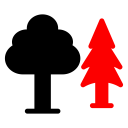 پیش‌نمایش فایل tree-700 از پک طبیعت و محیط زیست قرمز مشکی