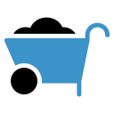 پیش‌نمایش فایل handbarrow-2 از پک طبیعت و محیط زیست آبی مشکی